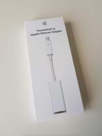 Apple Thunderbolt to Gigabit Ethernet Adapter (Ongeopend), Computers en Software, Pc- en Netwerkkabels, Ophalen, Nieuw