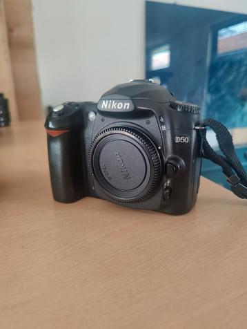 Nikon D50 + 18-105mm Lens - Goede Starterset! beschikbaar voor biedingen