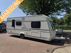 Fendt Bianco Activ 550 KMG, Caravans en Kamperen, Caravans, Bedrijf, Treinzit, Schokbreker, 2 aparte bedden