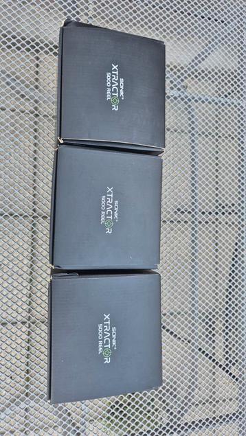 3x Sonik Xtractor 5000 Bigpit Molens + Korda Subline beschikbaar voor biedingen