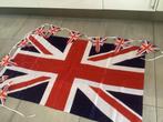 Engelse vlag 1,50 x 88 cm en vlaggenlijn met 10 vlaggen, Diversen, Ophalen of Verzenden, Gebruikt