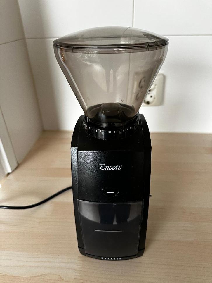 Baratza - Encore | Zwart - Elektrische Koffiemolen, Witgoed en Apparatuur, Koffiemachine-accessoires, Gebruikt, Ophalen of Verzenden