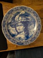 Delfts Blauw Wandbord - Boch La Louvière, Antiek en Kunst, Ophalen of Verzenden