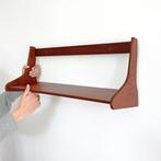 Deens vintage design WANDREK wandkast massief palissander, Ophalen of Verzenden, Gebruikt