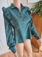 floeren blouse van revelation, Kleding | Dames, Blouses en Tunieken, Verzenden, Zo goed als nieuw, Maat 36 (S), Blauw