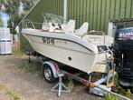 Console boot, 70pk suzuki injection, Damco trailer,, Watersport en Boten, Vis- en Consoleboten, Zo goed als nieuw, Ophalen, 70 pk of meer