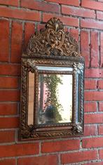 Antieke Oud Hollandse Spiegel - 55x35cm, Ophalen, Rechthoekig, Minder dan 50 cm, Minder dan 100 cm