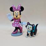 Minnie Mouse & Figaro Disney Store figurine, Verzenden, Mickey Mouse, Gebruikt, Beeldje of Figuurtje