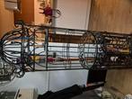 Giet ijzeren wijnrek, Huis en Inrichting, Woonaccessoires | Wijnrekken, Ophalen, Zo goed als nieuw, Metaal, Minder dan 50 cm