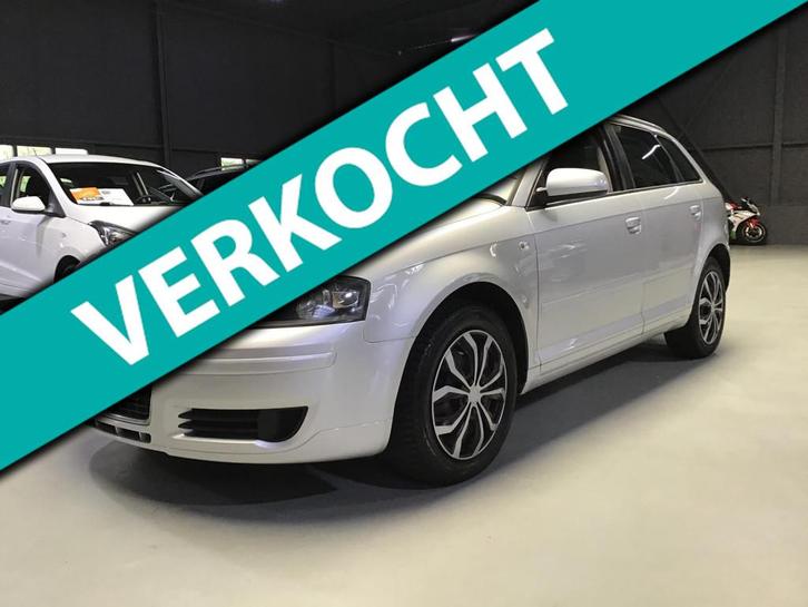 Audi A3 Sportback 1.6 FSI Ambition I Stoelverwarming I Clima, Auto's, Audi, Bedrijf, Te koop, A3, ABS, Airbags, Boordcomputer
