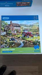 Gibsons puzzel 500XL macneil farm, Ophalen of Verzenden, 500 t/m 1500 stukjes, Zo goed als nieuw