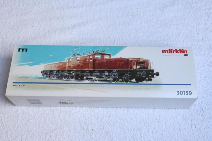 Märklin 30159 H0  Ce 6/8 III 'Krokodil bruin' SBB CFF, Hobby en Vrije tijd, Modeltreinen | H0, Nieuw, Locomotief, Wisselstroom