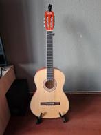 Linkshandige gitaar, met reserve snaren, Muziek en Instrumenten, Ophalen, Zo goed als nieuw, Klassieke of Spaanse gitaar