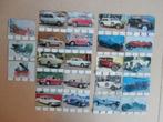 Oude blikken plaatjes met automodellen jaren "60 en vroeger., Ophalen of Verzenden