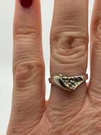 B5 Prachtige zilveren ring Fins ontwerp maat 17,25, Ophalen of Verzenden, X, Dame, Goud