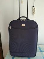 CARLTON DONKER BLAUWE KOFFER, Ophalen of Verzenden, 17 inch of meer, Zo goed als nieuw, Trolleytas