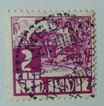 .Ned. Indie: K 108-11: nr. 187; langebalk Medan, Postzegels en Munten, Postzegels | Nederlands-Indië en Nieuw-Guinea, Nederlands-Indië