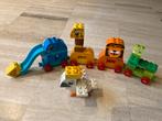 Duplo dierentrein, Kinderen en Baby's, Speelgoed | Duplo en Lego, Ophalen of Verzenden, Gebruikt, Duplo