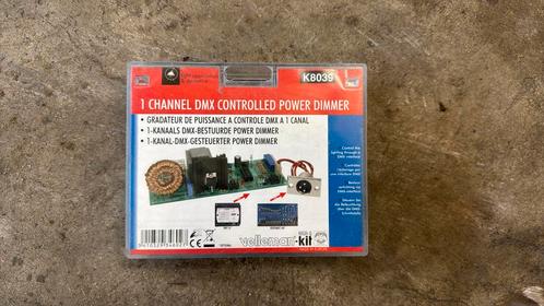 Velleman K8039: 1-KANAALS DMX-BESTUURDE POWER DIMMER, Doe-het-zelf en Verbouw, Elektra en Kabels, Nieuw, Ophalen of Verzenden