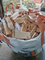 Bigbag vuren brandhout, Tuin en Terras, Haardhout, Minder dan 3 m³, Ophalen, Overige houtsoorten, Blokken