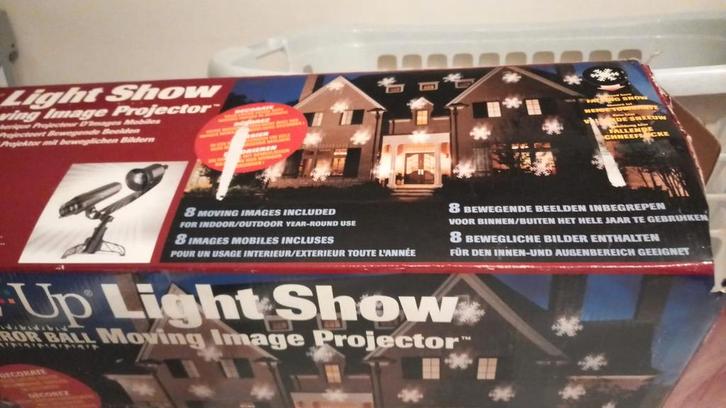 EZ-Up Light Show Projector - Nieuwstaat!, Tuin en Terras, Buitenverlichting, Ophalen