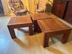 Salontafels set van 3, Huis en Inrichting, Tafels | Salontafels, Ophalen, 50 tot 100 cm, Vierkant, Zo goed als nieuw