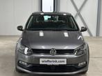 Volkswagen Polo 1.2 TSI Highline 90pk | Bluetooth | Stoelver, Auto's, 12 maanden, Stof, Zwart, 4 cilinders