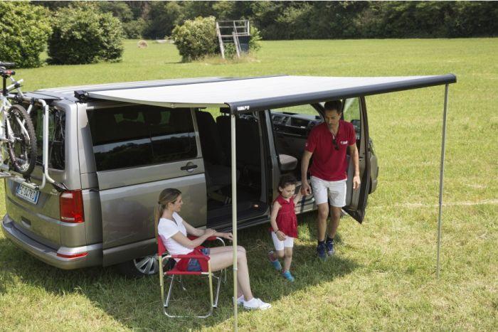 Fiamma F40 VAN Deep Black luifel voor VW T5/T6., Caravans en Kamperen, Camper-accessoires, Zo goed als nieuw, Ophalen