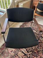Vintage Jaren 70 Stoel Gijs van der Sluis, Huis en Inrichting, Stoelen, Ophalen, Gebruikt, Zwart, Eén