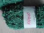 Phildar Funky - 7 bollen groen garen, Ophalen of Verzenden