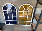 Gietijzeren stalraam met authentiek glas., Ophalen, Zo goed als nieuw, Minder dan 80 cm, Gevelraam of Ruit