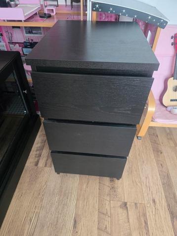 Ikea Ladekast - Zwartbruin - Zo Goed Als Nieuw! beschikbaar voor biedingen
