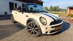 Mini 1.6 16V ONE Cabrio 2006 Wit, Auto's, Mini, Stof, Zwart, 4 cilinders, Cabriolet