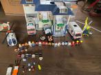 playmobil ziekenhuis + veel extra's, Kinderen en Baby's, Speelgoed | Playmobil, Ophalen, Zo goed als nieuw, Complete set