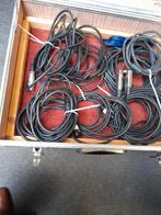 Div kabels o.a 5 microfoonkabels div lengtes,, Muziek en Instrumenten, Kabels en Stekkers, Ophalen, Gebruikt, Apparatuur