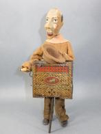 Blikken orgelspeler uit Frankrijk 1910, Antiek en Kunst, Ophalen of Verzenden