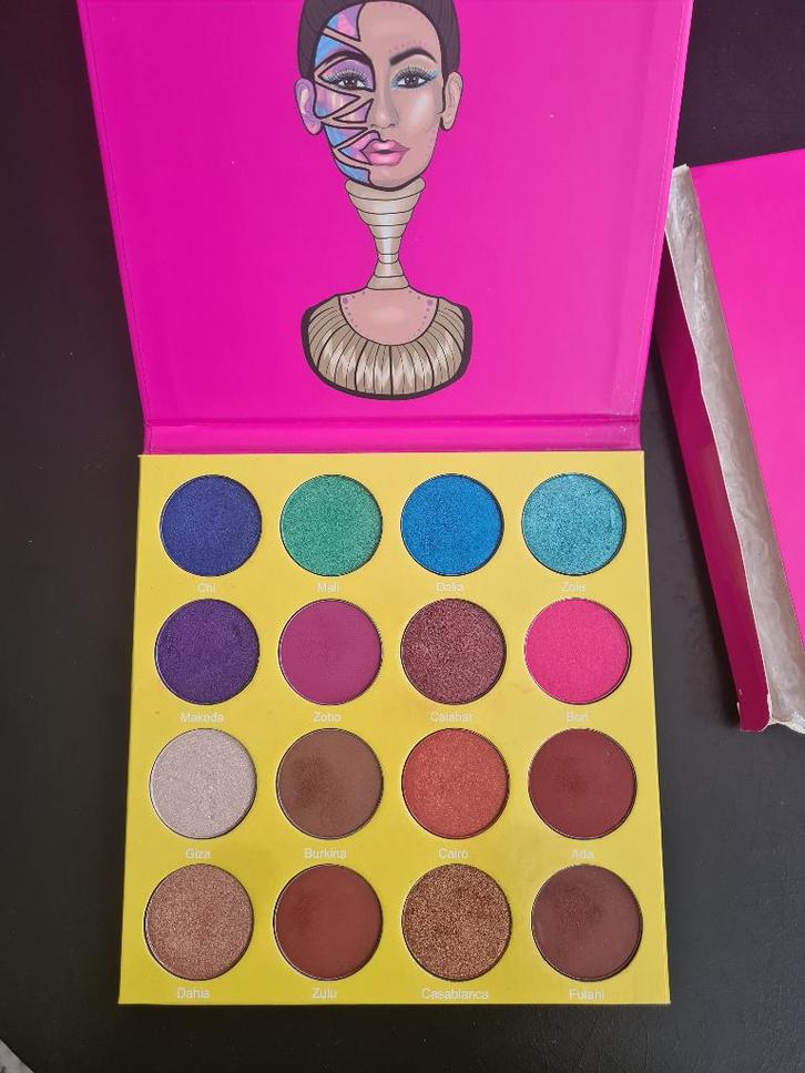 Juvia's Place the Masquerade palette, Sieraden, Tassen en Uiterlijk, Uiterlijk | Cosmetica en Make-up, Zo goed als nieuw, Make-up