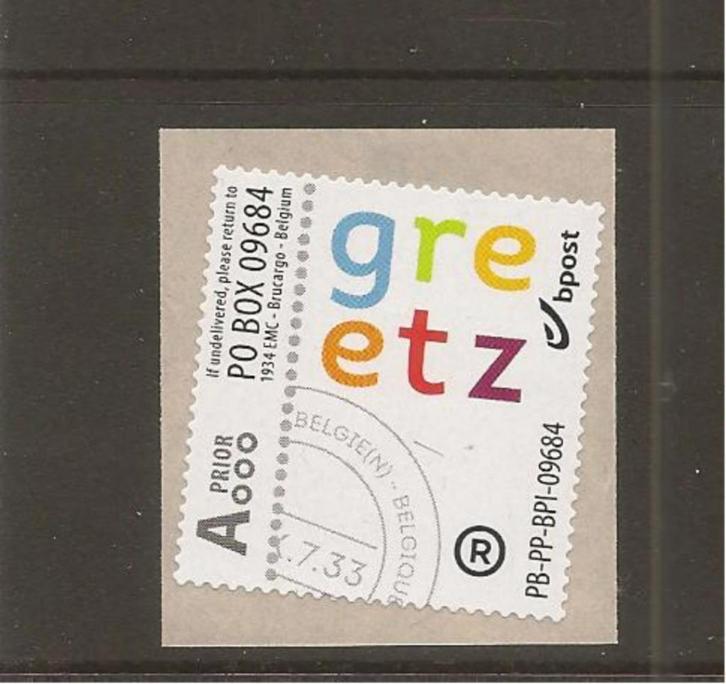 Persoonlijke port betaald zegel Greetz : Internationaal., Postzegels en Munten, Postzegels | Nederland, Postfris, Na 1940, Ophalen of Verzenden