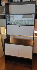 Mooie vintage Poul Cadovius KLM kast, Huis en Inrichting, Kasten | Wandmeubels, Ophalen, Gebruikt, Met deur(en), Minder dan 150 cm