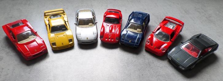 Partij Ferrari auto's Maisto Shell, Hobby en Vrije tijd, Modelauto's | Overige schalen, Zo goed als nieuw, Auto, Ophalen of Verzenden