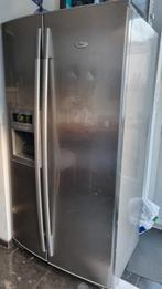 Amerikaanse koelkast WHIRLPOOL koud water ijsblokjes machine, Ophalen, Gebruikt, 200 liter of meer, 60 cm of meer