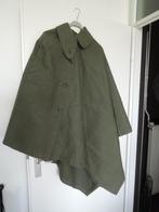 Legergroene militaire legercape, Verzamelen, Ophalen of Verzenden, Landmacht, Nederland, Kleding of Schoenen