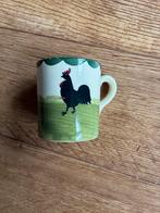 Zell am Harmersbach Beker met Haan - Handgemaakt, Ophalen of Verzenden, Gebruikt