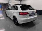 Audi A3 Sportback 1.4 TFSI S line Sportpaket Pano/Leder/Stoe, Auto's, Audi, Voorwielaandrijving, Zwart, 4 cilinders, Handgeschakeld