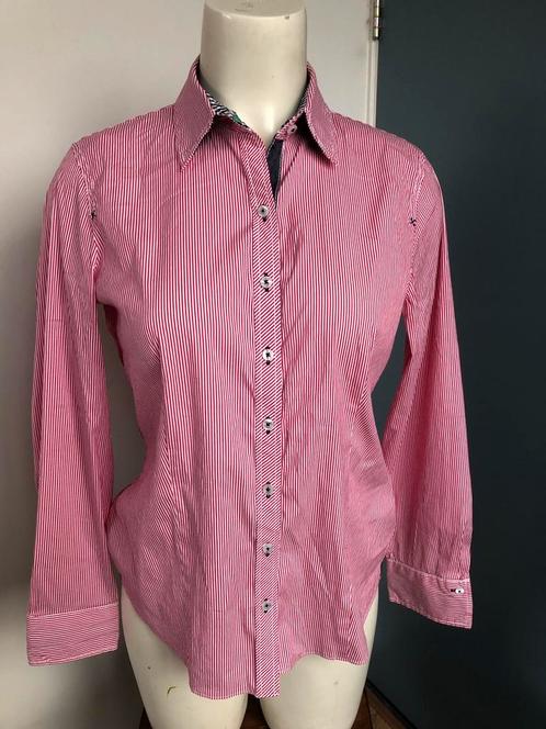 Gerry weber wit rood gestreepte blouse basic fit 40, Kleding | Dames, Blouses en Tunieken, Zo goed als nieuw, Maat 38/40 (M), Rood