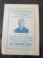 Oud boekje over P. Stegeman. Het staphorster boertje, Antiek en Kunst, Ophalen of Verzenden