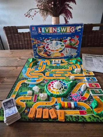 Vintage Levensweg Bordspel  beschikbaar voor biedingen