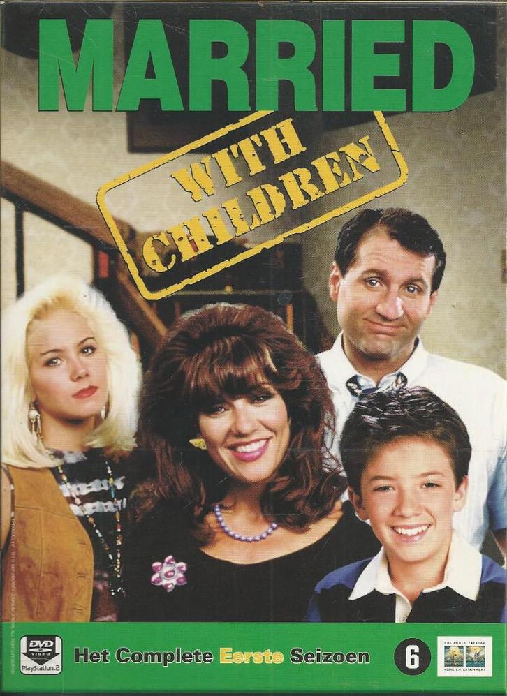 Married with children - het complete eerste seizoen, Cd's en Dvd's, Dvd's | Tv en Series, Nieuw in verpakking, Komedie, Boxset