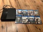 PS4 + 8 Top Games!, Ophalen of Verzenden, Zonder controller, Original, 500 GB