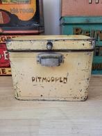 Antiek koekblik, bakkersblik, Pitmoppen., Verzamelen, Blikken, Ophalen of Verzenden, Gebruikt, Overige merken